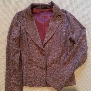 Forever 21 tweed blazer. Size small, pink tweed.